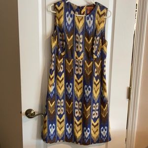 Tory Burch size 8 retro a line sleeveless